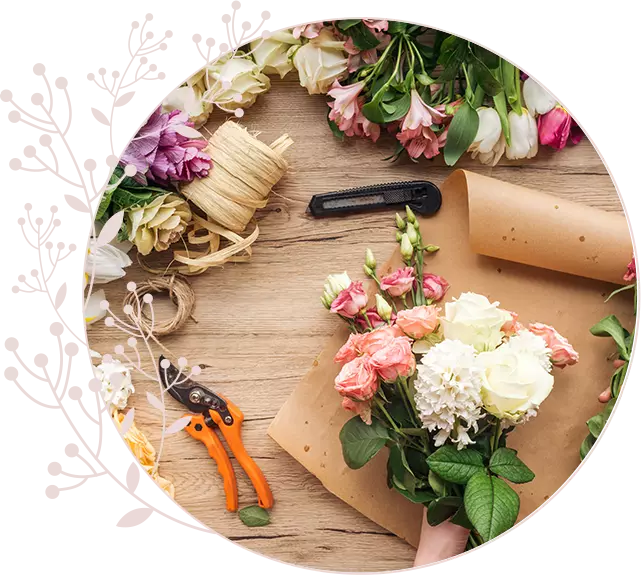 atelier créatif fleurs à Montigny-la-Resle
